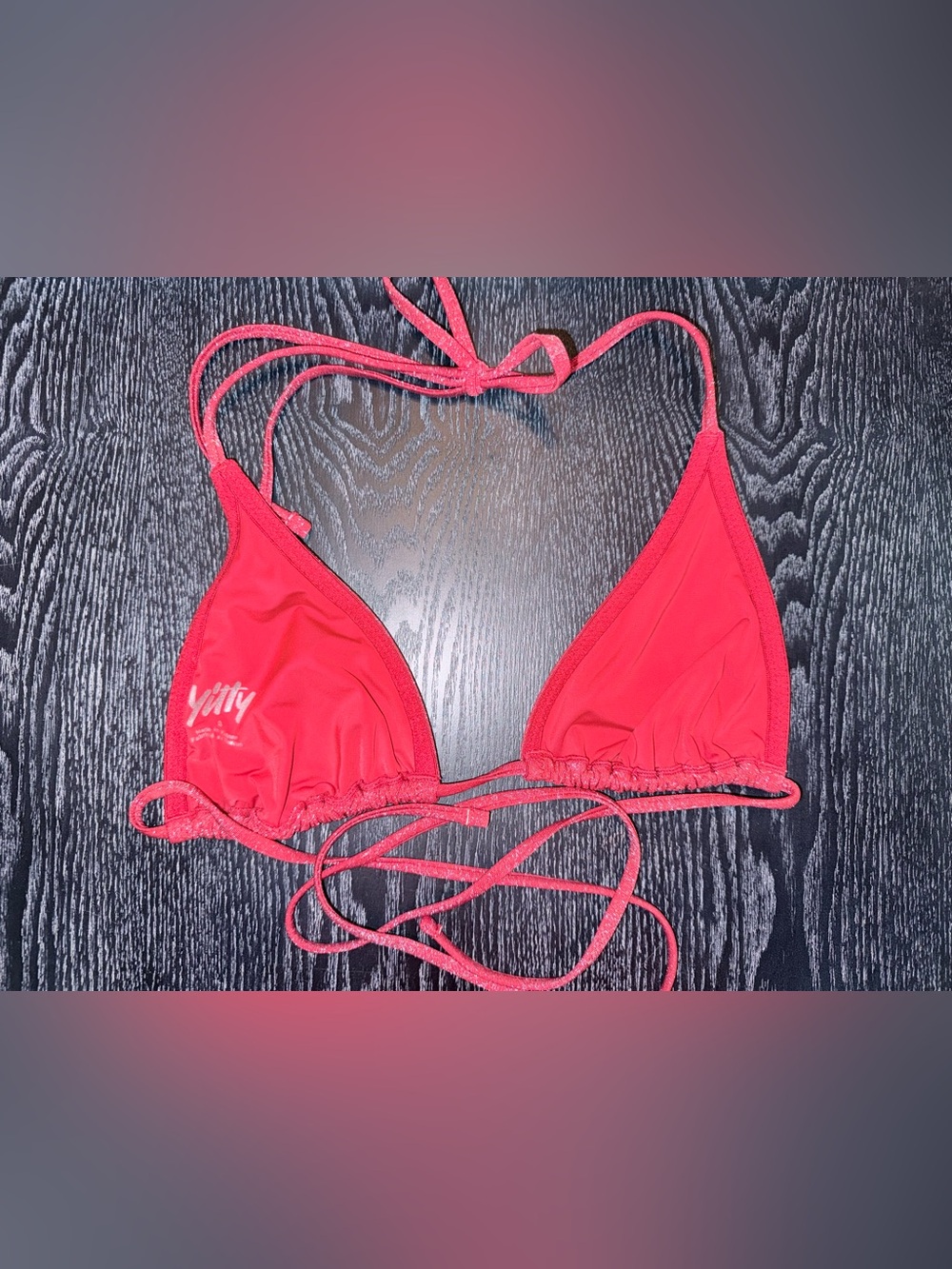 Red Triangle Bikini Set - Picture 6 of 10